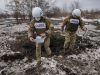 The Russian and Ukrainian governments both blamed forces aligned with the other for mortar fire in eastern Ukraine and for using the accusations as justification for increased aggression.